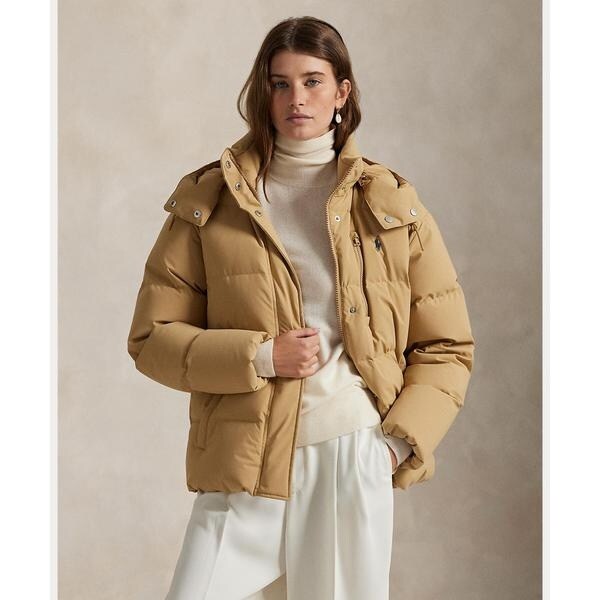 ラルフローレン　キルティングジャケツ　ニットジャケット　ポケット　ダウン　美品 POLO RALPH LAUREN（ポロ・ラルフローレン） キルティング ダウン