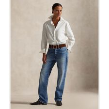 ハイライズ リラックス ストレート ジーンズ