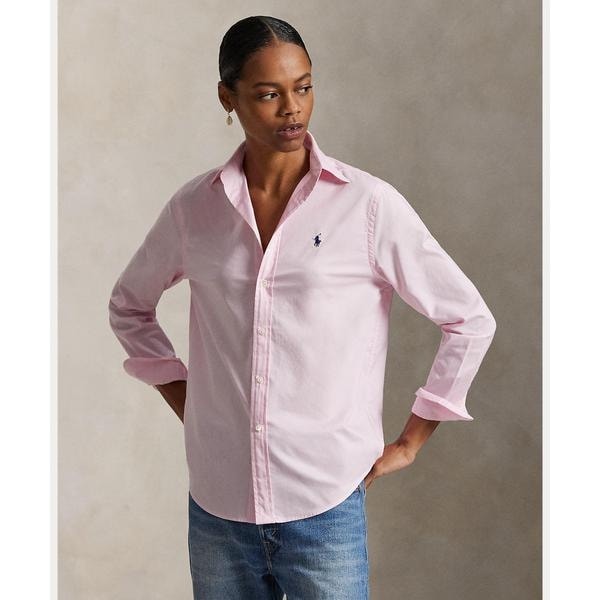 ストライプド クロップド ジャージー ラグビー シャツ | ポロ ラルフ