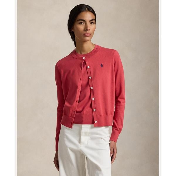 コットン クルーネック カーディガン | ポロ ラルフ ローレン(POLO