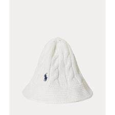 ケーブルニット コットン バケット ハット