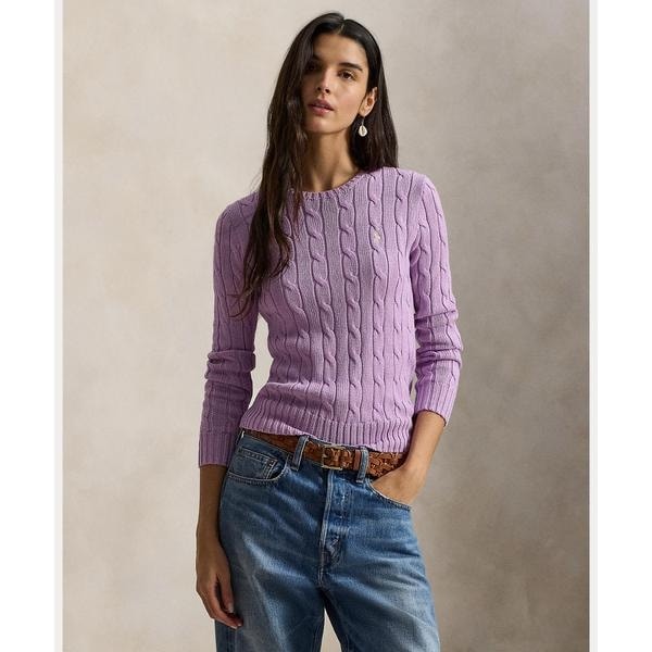 ケーブルニット コットン Vネック セーター | ポロ ラルフ ローレン