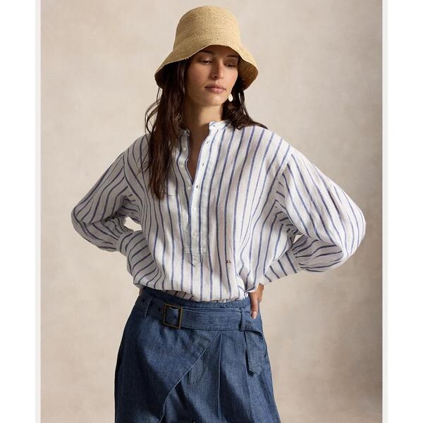 ストライプド リネン シャツ | ポロ ラルフ ローレン(POLO RALPH