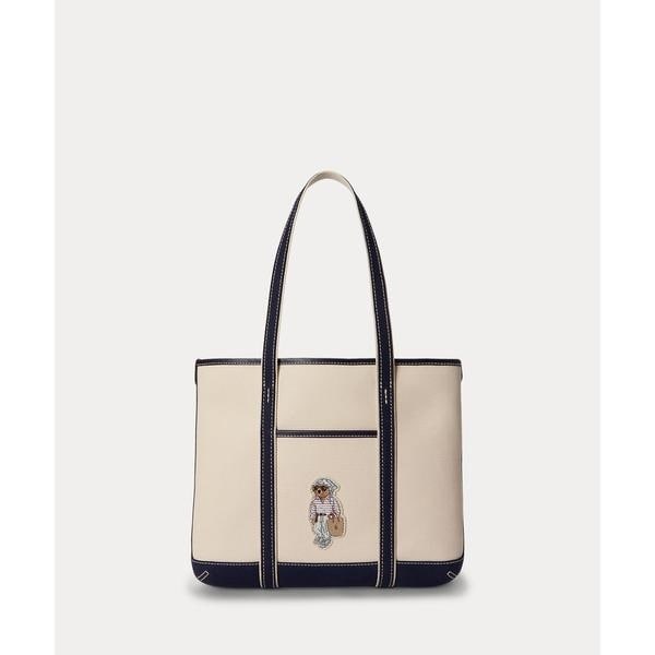Polo ベア キャンバス スモール ショッパー トート | ポロ ラルフ