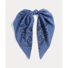 ロゴ ペイズリー コットン バンダナ | ポロ ラルフ ローレン(POLO 