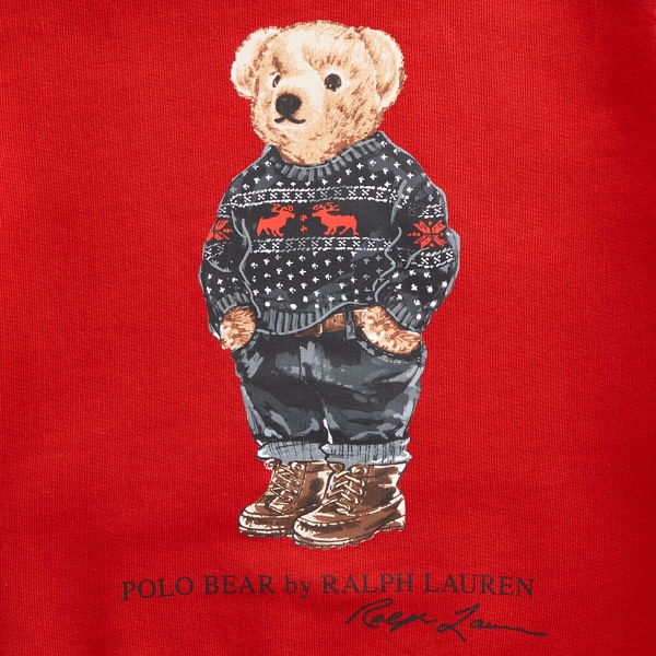 ボーイズ 5才～7才)Polo ベア フリース スウェットシャツ | ポロ 