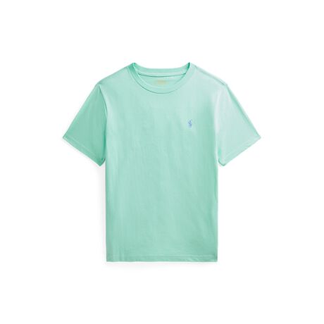 [型番:CWPOTSHY8020257]アイコニックなポニー刺繍と、ウォッシュ加工でソフトな手触りを高めたコットンジャージーのファブリックで、Poloらしくアレンジした定番Tシャツ。・左胸にシグネチャーのポニー刺繍・クルーネック・半袖