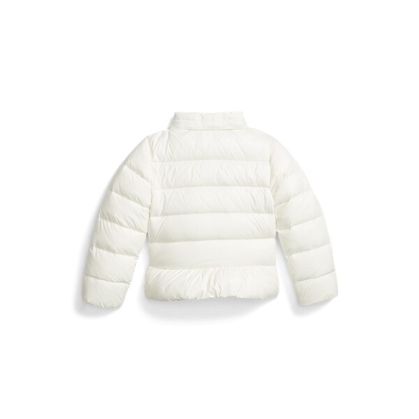 Ralph Lauren ベビー アウター 撥水 ペプラム ダウン ジャケット ...