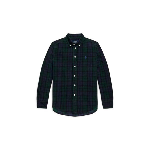 ボーイズ 8才～20才)プラッド コーデュロイ シャツ | ポロ ラルフ