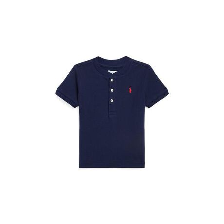 ベビー)コットン メッシュ ヘンリー シャツ ポロ ラルフ ローレン(POLO RALPH LAUREN) マルイウェブチャネル