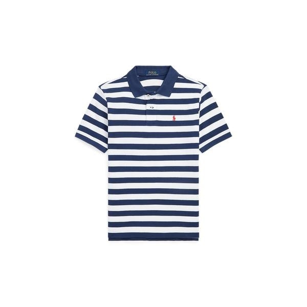 ボーイズ 8才～20才)ストライプド コットン メッシュ ポロシャツ | ポロ ラルフ ローレン(POLO RALPH LAUREN) |  マルイウェブチャネル