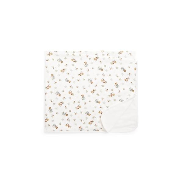Polo ベア コットン ブランケット RALPH LAUREN BABY Polo ベア コットン インターロック