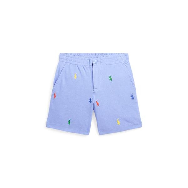 ボーイズ 2才～4才)Polo プレップスター コットン メッシュ ショート