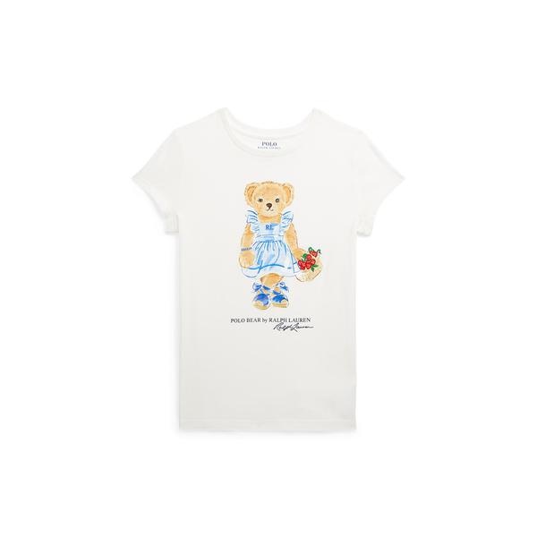 ガールズ 7才～16才)Polo ベア コットン ジャージー Tシャツ | ポロ