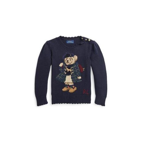 ガールズ 2才～6才)Polo ベア コットン セーター | ポロ ラルフ  