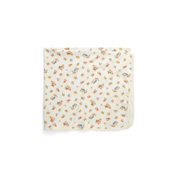 ベビー)Polo ベア コットン インターロック ブランケット | ポロ