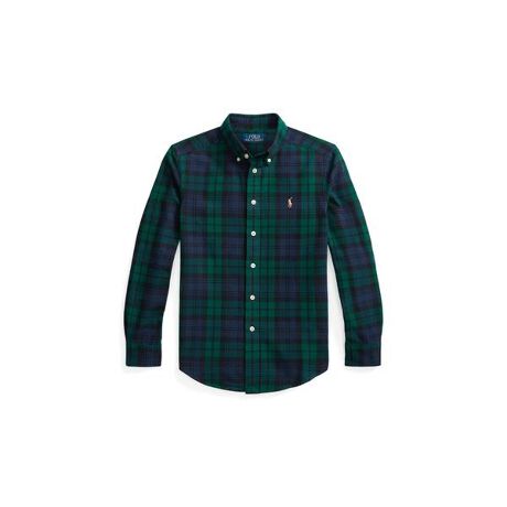 ボーイズ 8才～20才)プラッド コットン オックスフォード シャツ  