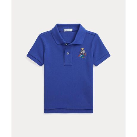 ベビー)Polo ベア コットン メッシュ ポロシャツ | ポロ ラルフ  