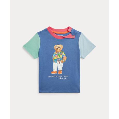 ベビー)Polo ベア カラーブロックド コットン Tシャツ | ポロ ラルフ 