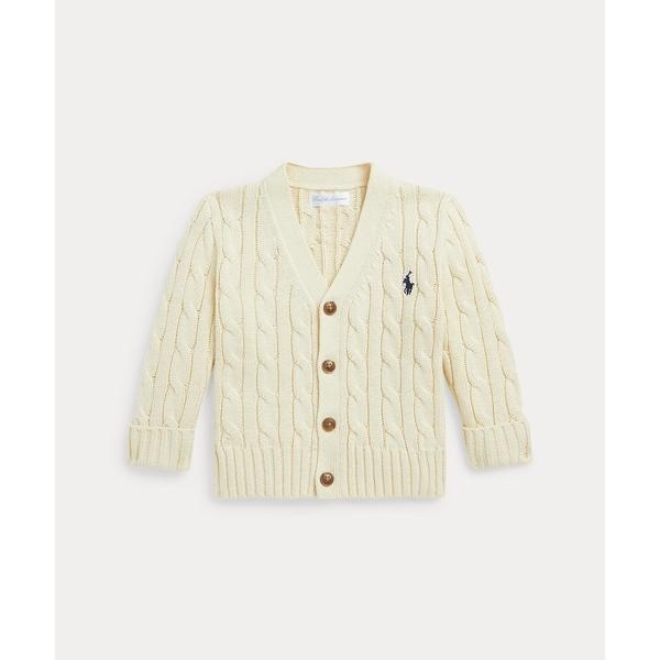 新品【ラルフローレン】ニットカーディガン　Vネック　ポニーロゴ　ウール100% POLO RALPH LAUREN（ポロ・ラルフローレン） カーディガン VN PP CARDI