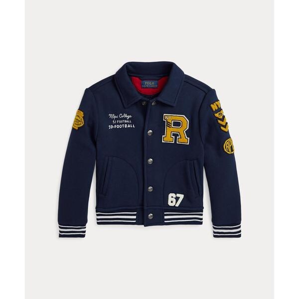 お値下げ！美品☆Ralph Lauren ベースボールウール混ジャケット 150 A.R様専用POLOラルフローレンボーイズベースボールジャンパー130㎝