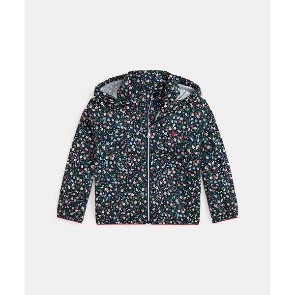 【在庫僅少】 パッカブル 2才～6才)フローラル ガールズ ジャケット ポロ | Jacket Blouson