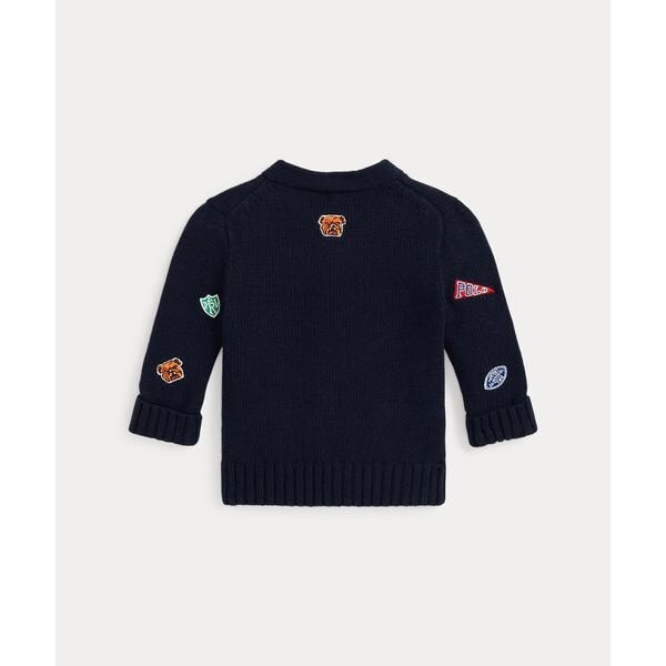 POLO ベビーバーシティインスパイアード コットン インターロック ビーニー POLO RALPH LAUREN（ポロ ラルフ ローレン）の「バーシティインスパイ