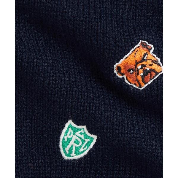 POLO ベビーバーシティインスパイアード コットン インターロック ビーニー POLO RALPH LAUREN（ポロ ラルフ ローレン）の「バーシティインスパイ