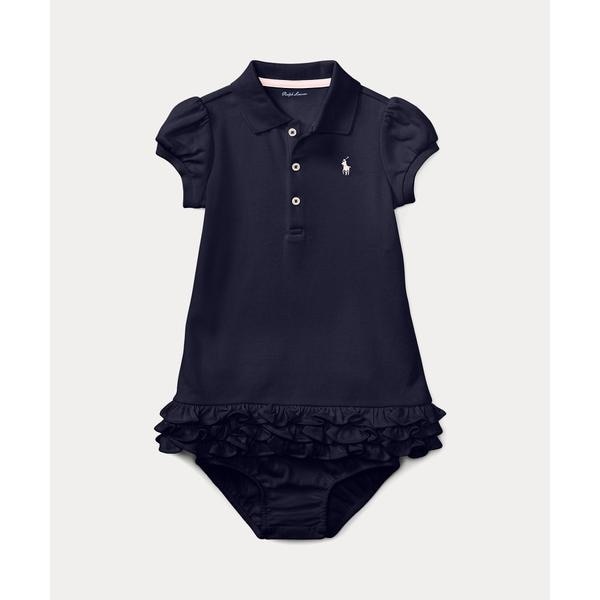 [�}���C](�x�r�[)���b�t���h �|�� �h���X���u���}�[/�|�� �����t ���[�����iPOLO RALPH LAUREN�j 410�l�C�r�[