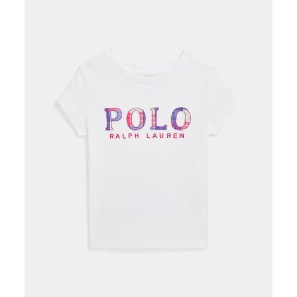 ガールズ 2才～6才)ストライプド Polo ベア コットン ジャージー