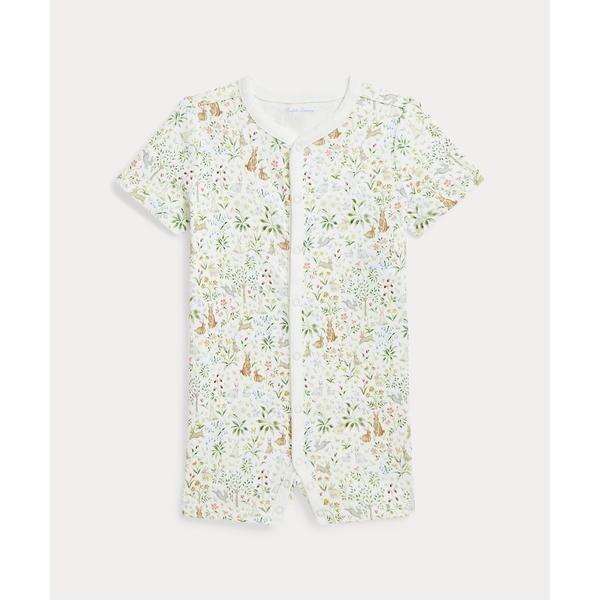 Ralph Lauren × Riley sheehey カバーオール RL Baby x Riley Sheehey Cotton Coverall - STACIE FLINNER
