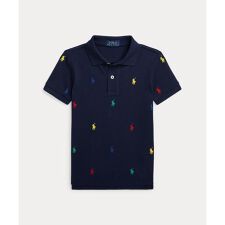 (ボーイズ 2才～7才)Polo ポニー コットン メッシュ ポロシャツ