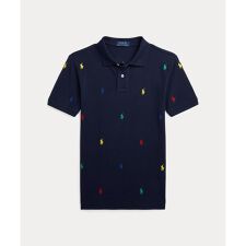 (ボーイズ 8才～20才)Polo ポニー コットン メッシュ ポロシャツ