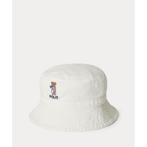 ベビー)Polo ベア コットン ツイル バケット ハット | ポロ ラルフ