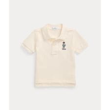 (ベビー)Polo ベア コットン メッシュ ポロシャツ