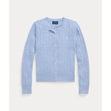 ポロ ラルフ ローレン(POLO RALPH LAUREN)の(ガールズ 7才～16才)ミニケーブル コットン カーディガン