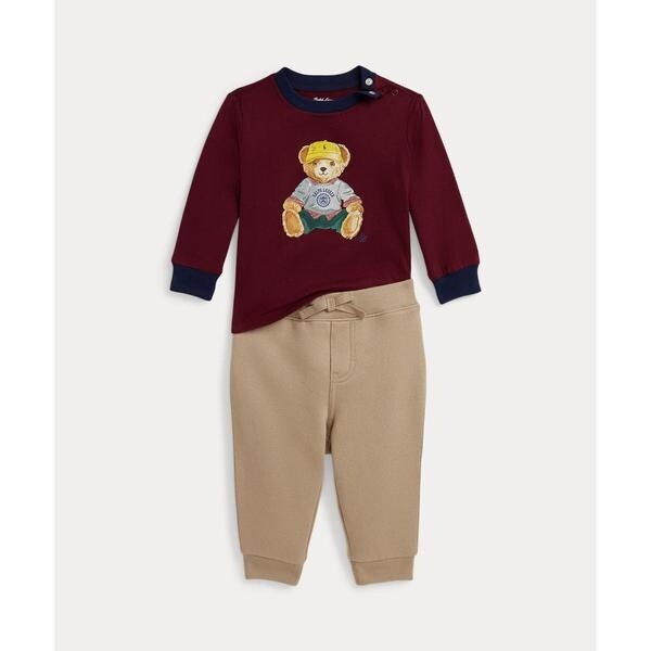 ラルフローレン110 セット ベビー)コットン インターロック セーラー Tシャツ & ショート