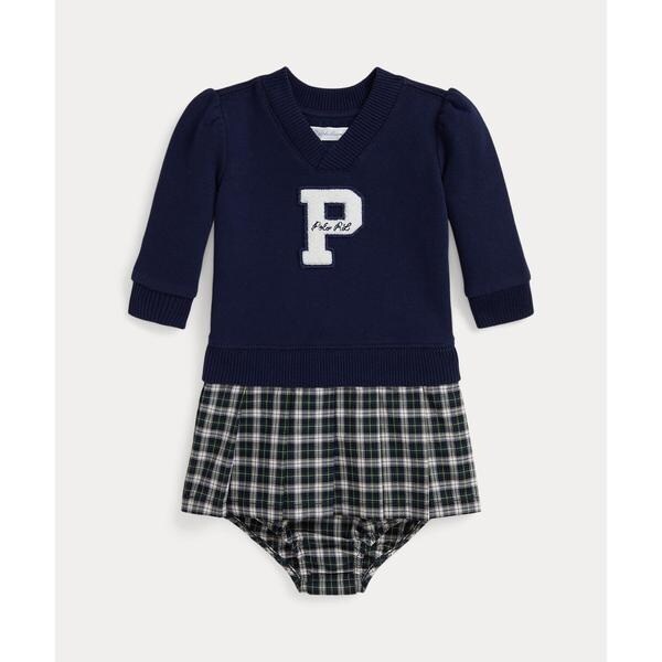 ベビー)ストライプド ニット オックスフォード バブル ショート