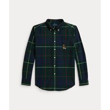 (ボーイズ 8才～20才)Polo ベア チェック オックスフォード シャツ