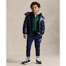 ポロ ラルフ ローレン(POLO RALPH LAUREN)の(ボーイズ 2才～7才)ロゴ クレスト ダブルニット ジョガー パンツ