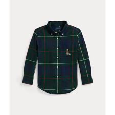 (ボーイズ 2才～7才)Polo ベア チェック オックスフォード シャツ