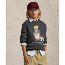 (ボーイズ 8才～20才)Polo ベア ヘザード フリース スウェットシャツ