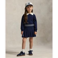 ポロ ラルフ ローレン(POLO RALPH LAUREN)の(ガールズ 2才～6才)プリーテッド コットン ジャージー スコート
