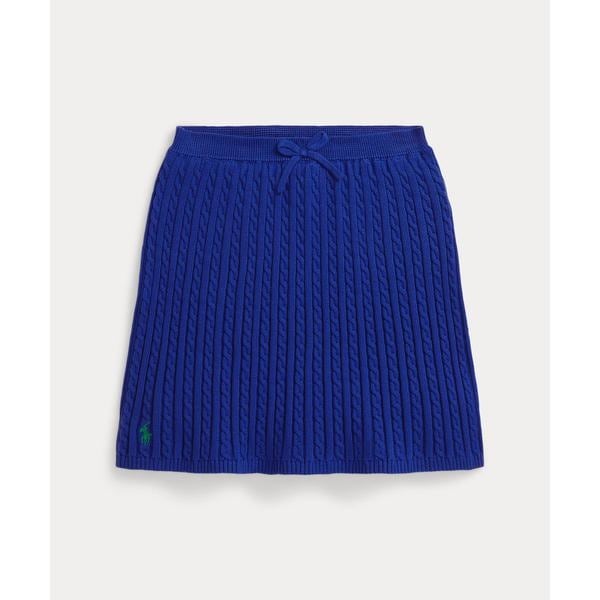 ガールズ 7才～16才)ミニケーブル コットン スカート | ポロ ラルフ