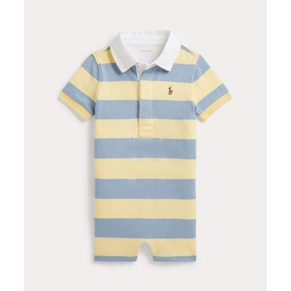 [�}���C](�x�r�[)�X�g���C�v�h �R�b�g�� ���O�r�[ �V���[�g�I�[��/�|�� �����t ���[�����iPOLO RALPH LAUREN�j 700�C�G���[