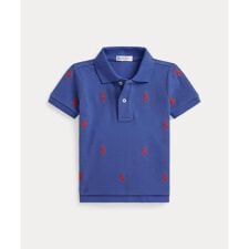 (ベビー)Polo ポニー コットン メッシュ ポロシャツ