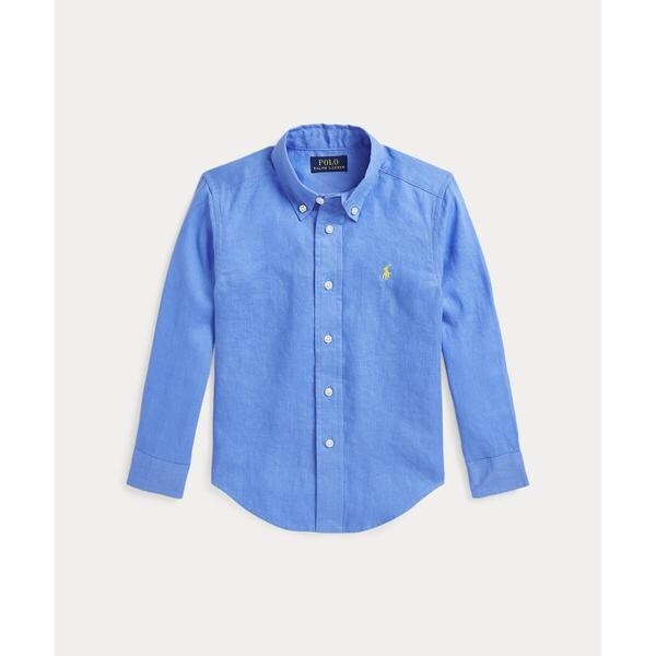 (ボーイズ 2才～7才)リネン シャツ