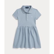 (ガールズ 2才～6才)ストレッチ メッシュ ポロ ドレス
