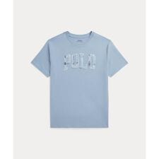 (ボーイズ 8才～20才)ロゴ コットン ジャージー Tシャツ