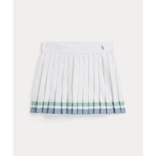 (ガールズ 2才～6才)ストライプド プリーテッド スコート